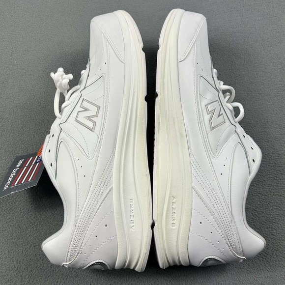 New Balance 577 Walking Shoes Mens Size 15 4E White Leather Wide USA MW577WT - Picture 5 of 11